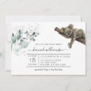 Search for koala baby shower invitations Eucalyptus