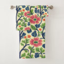 Search for vintage floral bath towels William morris