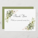 Search for olive branch thank you cards Rustic