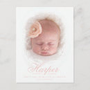 Search for two sided birth announcement cards Classic
