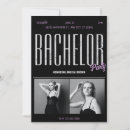 Search for bachelor birthday invitations Black