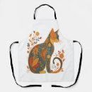 Search for cat silhouette aprons Kitten