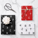 Search for viking wrapping paper Black
