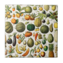 Search for fruits and vegetables tiles Botanical