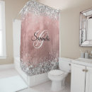 Search for sparkly shower curtains Daughter