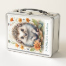 Search for hedgehog lunch boxes Watercolor