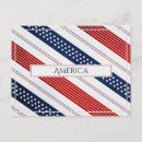 Search for red white blue stripes postcards July 4th