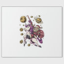Search for unicorn santa wrapping paper Kawaii