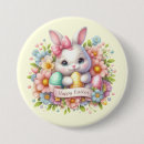Search for blue easter egg badges Watercolor
