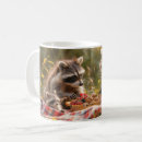 Search for cute raccoon mugs Whimsical