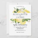Search for fresh lemon invitations Elegant