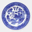 Search for vintage china stickers Blue