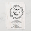 Search for rustic housewarming invitations Home sweet home
