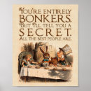 Search for alice in wonderland quote posters Quotes