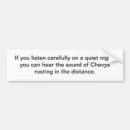 Search for chevy bumper stickers Funny