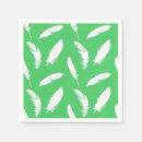 Search for feather napkins Green