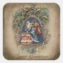 Search for vintage ephemera stickers Santa claus
