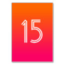 Search for sunset wedding table cards Modern