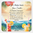 Search for birthday luau party stickers Summer