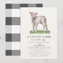 Search for lamb baby shower invitations Simple
