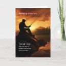 Search for fisherman birthday cards Nature