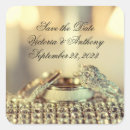 Search for save the date gold stickers Script