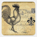 Search for vintage rooster stickers French