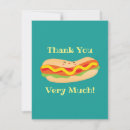 Search for pun thank you cards Food