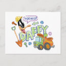 Search for construction work postcards Daffy duck
