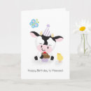 Search for black and white cow birthday cards Cattle