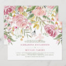 Search for feminine wedding invitations Botanical