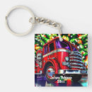 Search for fire engine key rings Red fire truck