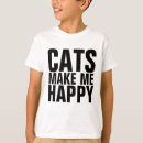 Search for funny cat kids tshirts Cats