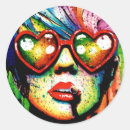 Search for pin up art stickers Girl