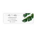 Search for banana leaf return address labels Modern