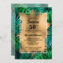 Search for tropical 50th birthday invitations Modern