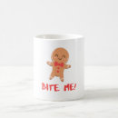 Search for gingerbread coffee mugs Funny gingerbread man