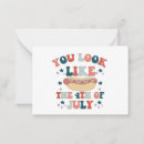 Search for independence day note cards Flag