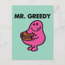 Search for greedy postcards Cartoon
