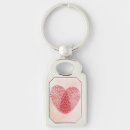 Search for colourful hearts key rings Pretty