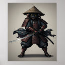 Search for samurai warrior posters Black cat