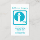 Search for lighthouse business cards Travel agent