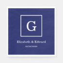 Search for navy blue monogram napkins Monogrammed