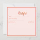 Search for recipe bridal shower invitations Retro