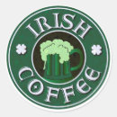 Search for irish for a day stickers Clovers