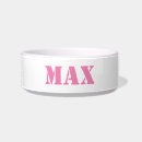 Search for monogram pet bowls Pink