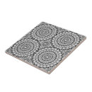 Search for circle and diamond pattern tiles Black
