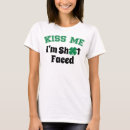 Search for kiss me tshirts Green