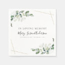 Search for funeral napkins Wake