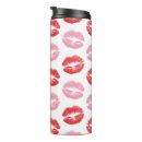 Search for lips travel mugs Pattern of lips
